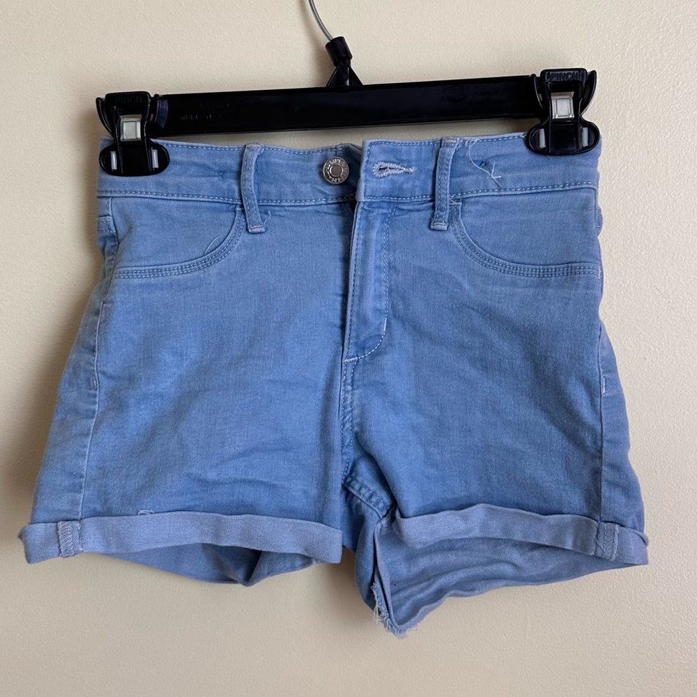 kids light blue H&M jeans shorts